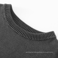 Oversize thick washed retro men's sweater